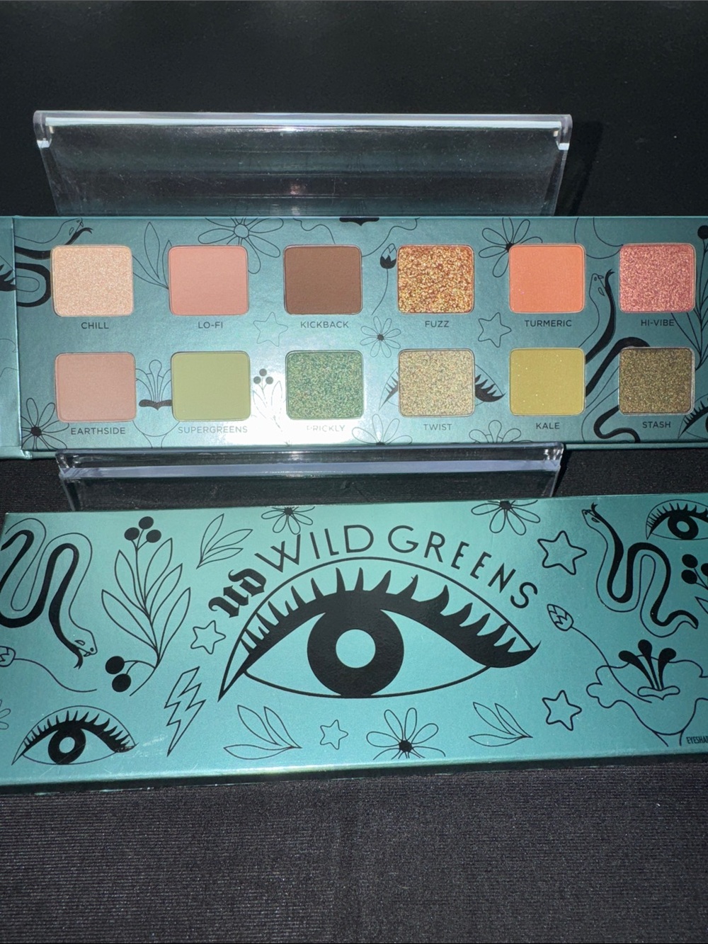 Urban Decay Wild Greens Eyeshadow Palette — Greens, Browns & Copper Shimmers